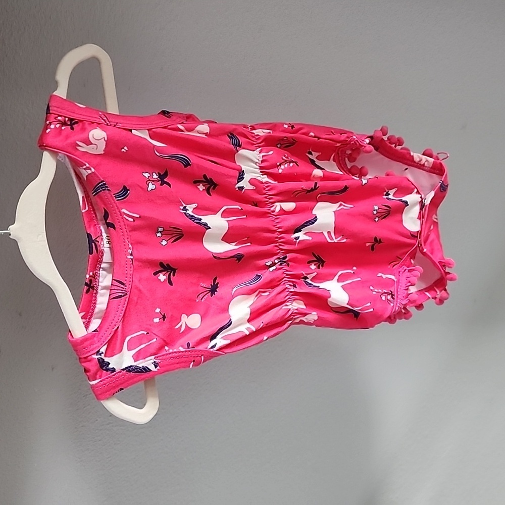 Baby girl stretchy onesie / romper